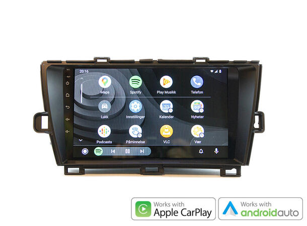 Hardstone 9" Apple CarPlay/Android Auto Prius (2012 - 2015) u/JBL Soundsystem