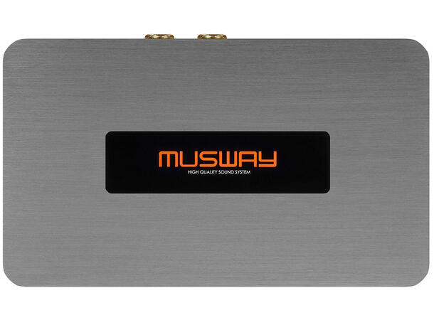Musway ultrakompakt forsterker 2x105Wmax Digital 2-kanals forsterker