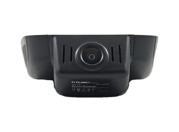 FITCAMX Integrert 4K Dashcam (foran+bak) MB GLB (2020 -->)