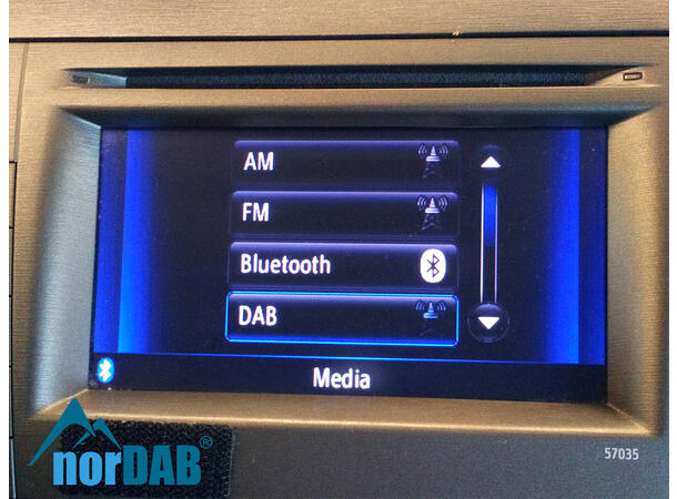 norDAB Premium DAB-integrering Toyota (og Lexus u/Navi) (2006-2016)