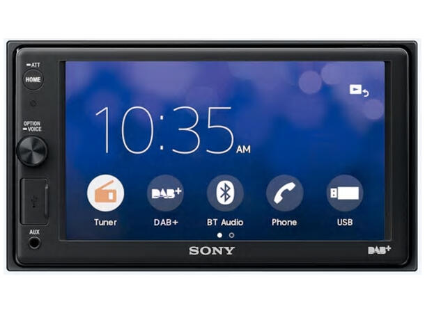 Sony Xavax1005DB, 4x55W, 6,2 DAB+,BT 6,2", DAB+, BT, CarPlay