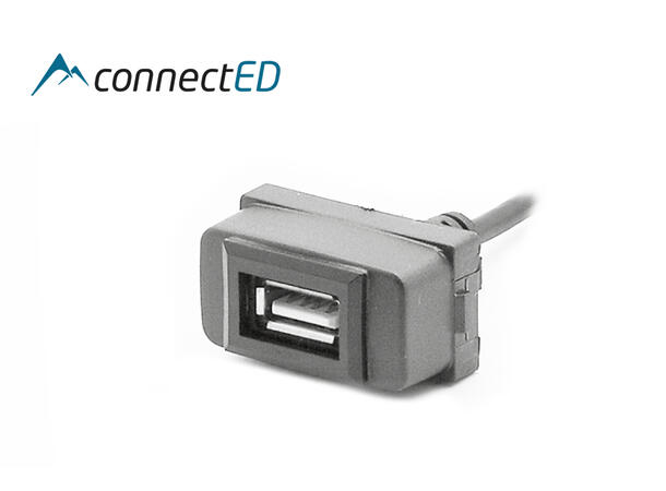 ConnectED Innfelt USB (Audio/Lading) Mitsubishi