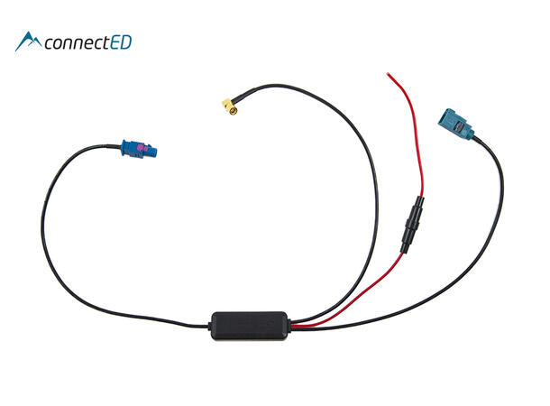 ConnectED Premium FM/DAB splitter - SMB Fakra (Hun) - Fakra (Han) - SMB (Hun)