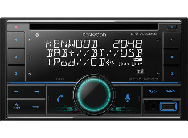 Kenwood DPX7300DAB komplett pk Hyundai Hyundai i30 (2012 - 2016)