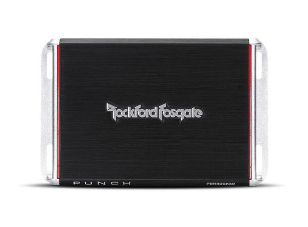 Rockford Fosgate Bilforsterker 4 x100W Punch 4-kanaler, 2 Ohm stabil