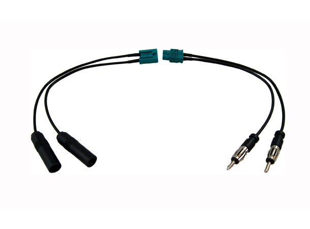 ConnectED antenneadapter Dobbel Fakra --> Dobbel DIN
