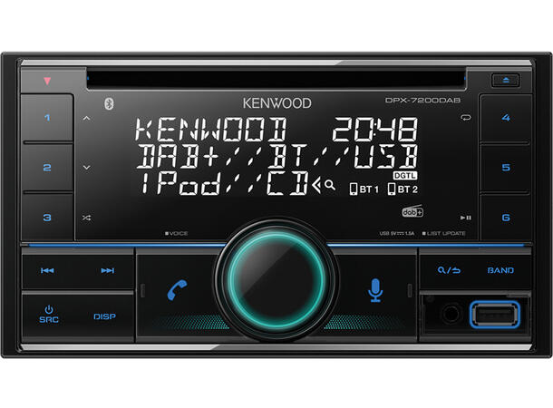 Kenwood DPX7300DAB komplett pk Hyundai Hyundai ix35/Tucson (2009 - 2013)