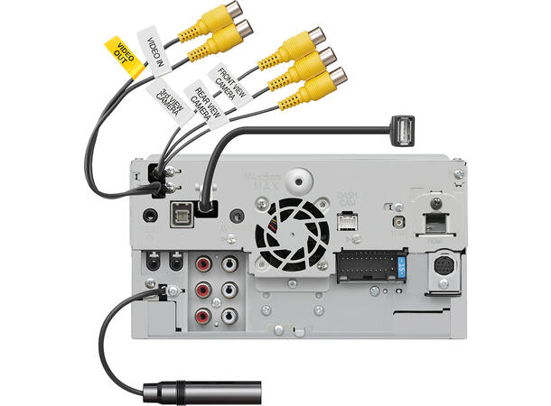 Kenwood DMX9720XDS 2-DIN MEDIASPILLER -  DAB BT USB/IPHONE