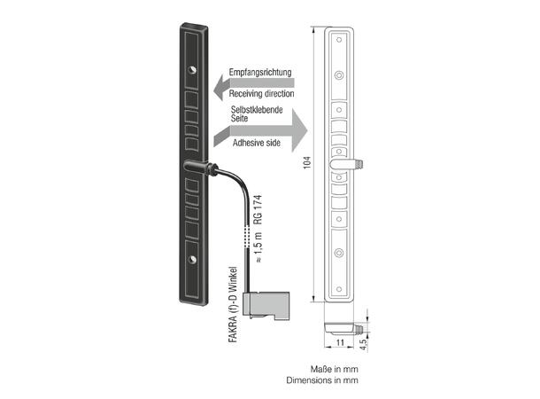 ATTB GSM-antenne GSM 900/1800, DECT, UIMTS/WLAN