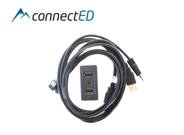 ConnectED Adapter - Beholde 2x USB/AUX VW (2013 -->)