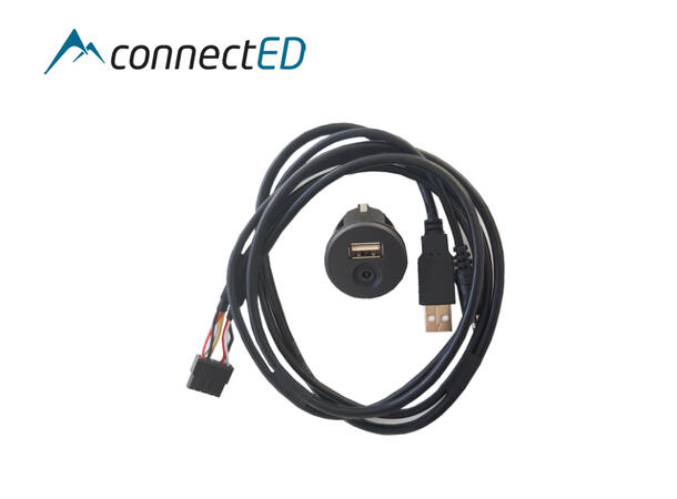 ConnectED Innfelt USB/AUX (Audio/Lading) Universal