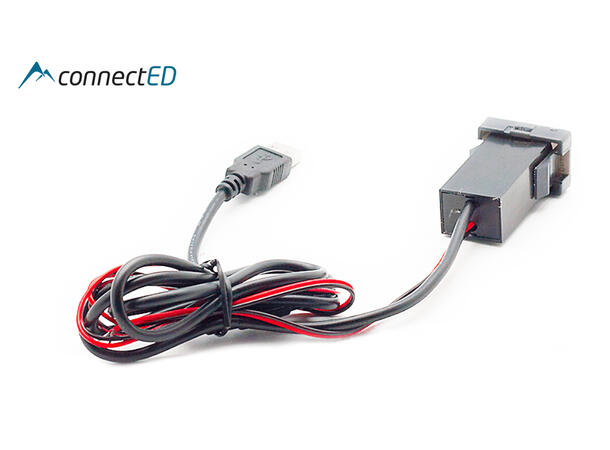 ConnectED Innfelt USB x 2 (Audio/Lading) Toyota/Lexus (ny type)