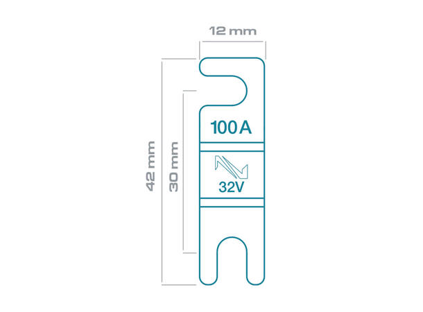 Connection Mini ANL sikringer (2 x) 150 Amp