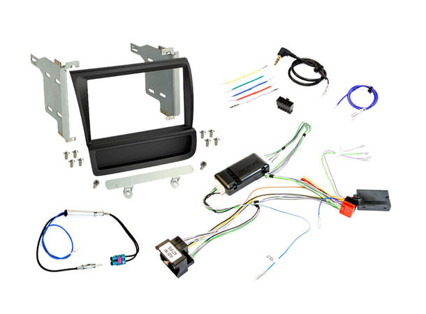 InCarTec Komplett monteringskit 2-DIN Audi R8 (2007 - 2015)