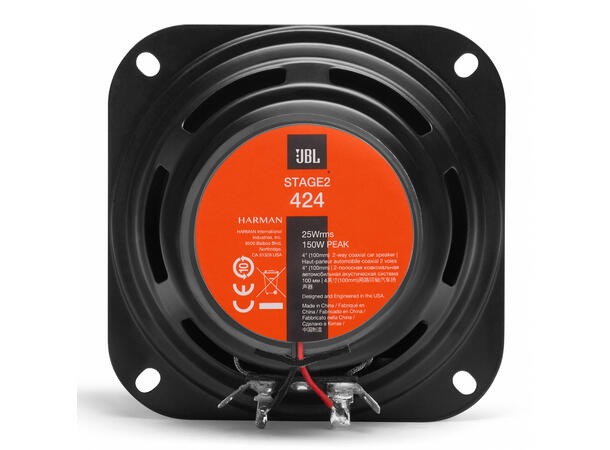 JBL Stage2 serie 4" Coax 150W max, 4", 2-veis