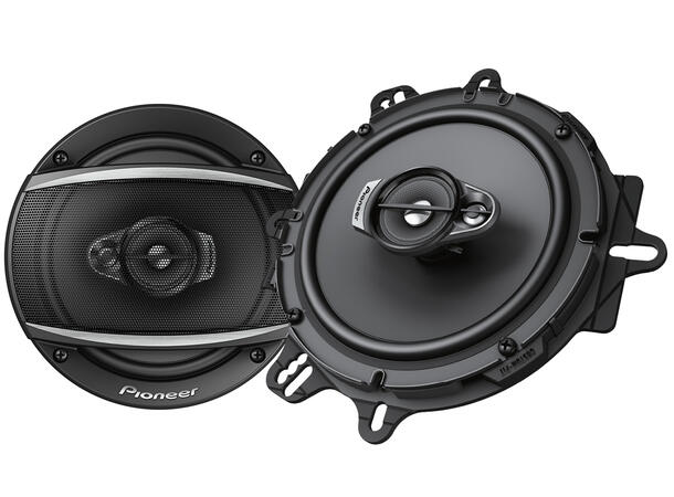 PIONEER TSA1670F Fulltone, 6½" TSA 6½", 3-veis, 37-24kHz, 70/320W