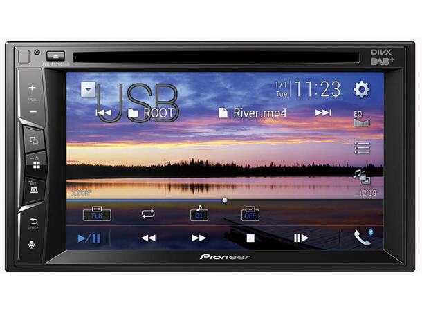 Pioneer AVHA3200DAB 2-DIN DVD DAB BT USB/IPHONE 6,2"