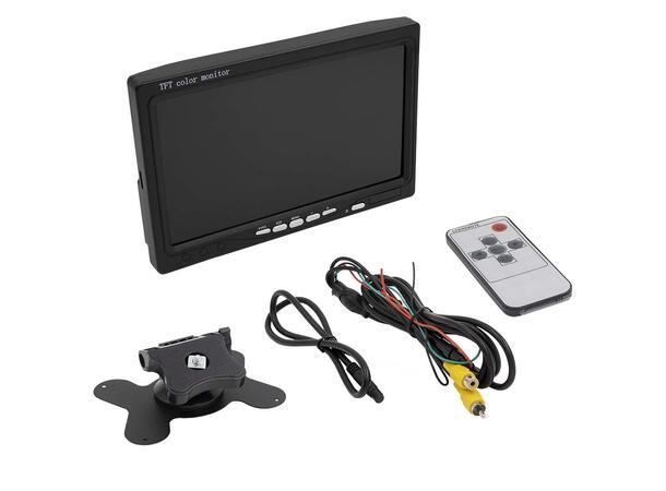 Metra iBEAM 7"  LCD-Skjerm Med 2 videoinnganger