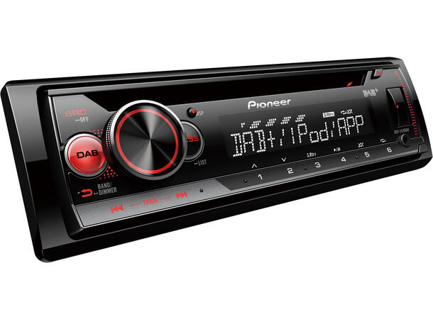 Pioneer DEHS410DAB 1-DIN CD Spiller med USB