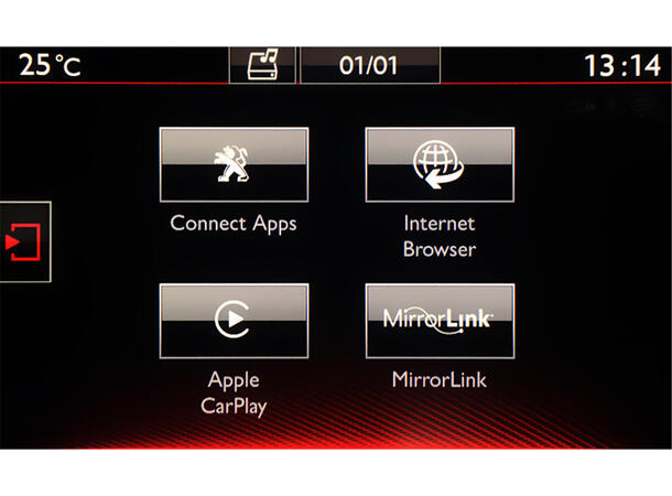 CAS Apple Carplay/MirrorLink aktivering Citroen/Peugeot m/SMEG+ iV2 (201x -->)