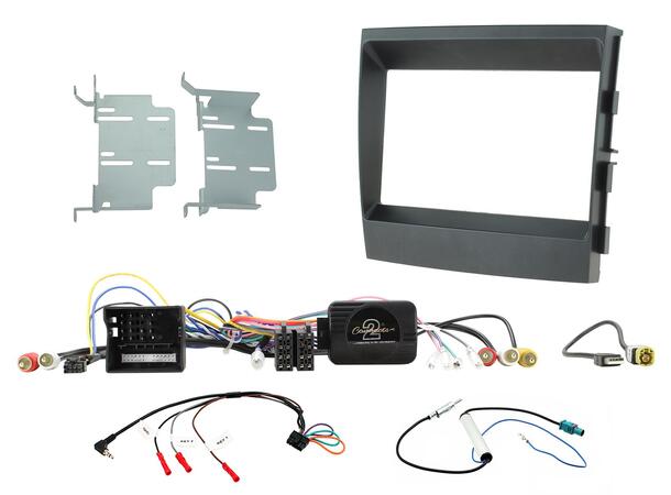 Connects2 Komplett monteringskit 2-DIN Porsche Panamera (2012 -->) u/aktiv.høyt