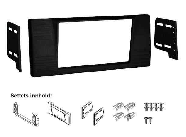 Metra Premium monteringskit 2-DIN BMW 5-serie 1996 - 2003 (E39)