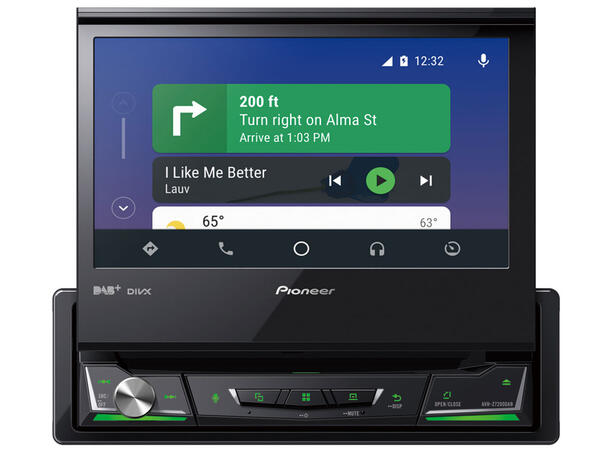 Pioneer AVHZ7200DAB 1 DIN DVD DAB BT USB/IPHONE 7"