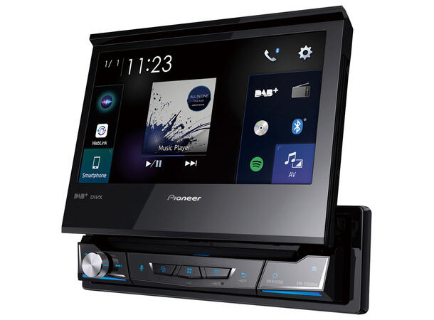 Pioneer AVHZ7200DAB 1 DIN DVD DAB BT USB/IPHONE 7"