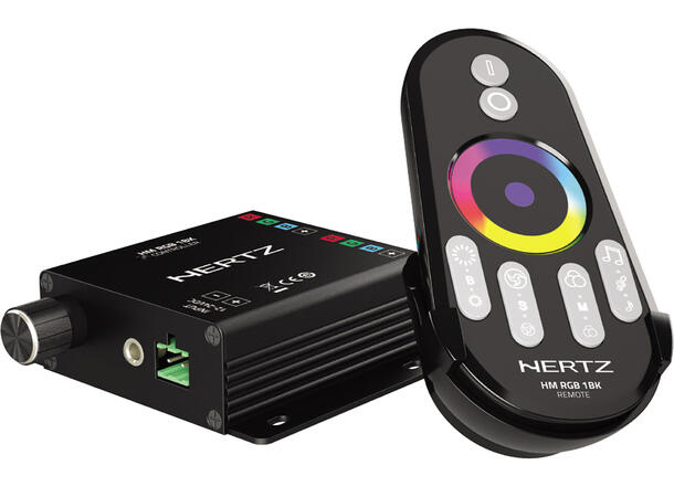 Hertz HM RGB 1 BK Fjernkontroll for HMX LD høyttalere