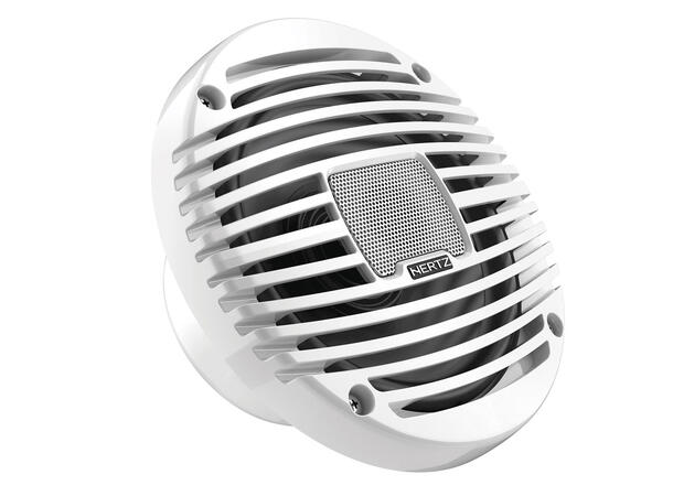 Hertz Marine HEX65, 6½" koax 2-veis hvit Sprutsikker IP65, 100W