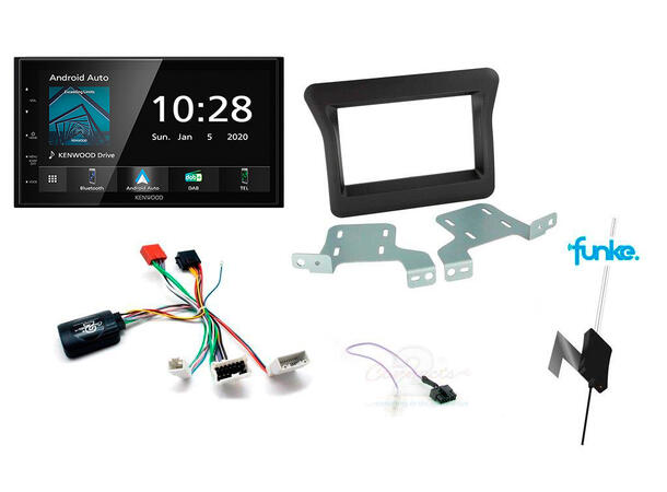 Kenwood komplett headunit pakke Nissan NV400 (2015 - 2020)