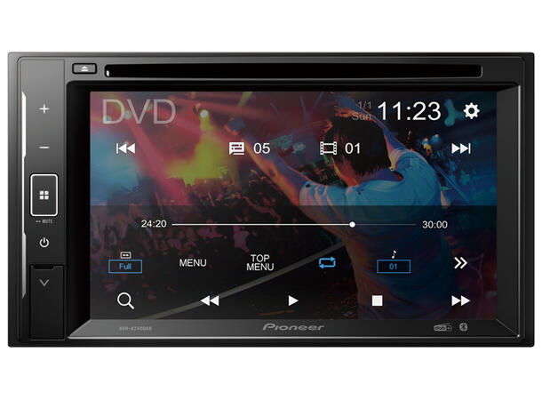 Pioneer AVHA240DAB 2-DIN DVD DAB BT USB/IPHONE 6,2"