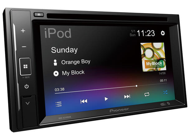 Pioneer AVHA240DAB 2-DIN DVD DAB BT USB/IPHONE 6,2"