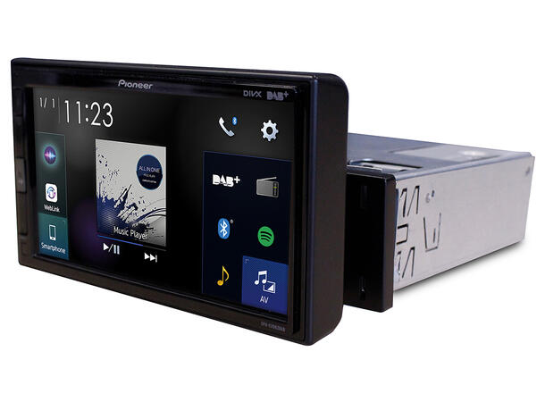 Pioneer SPH EVO62DAB UNI 1-DIN DAB+ BT  6,8" flytende skjerm