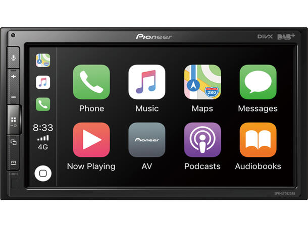 Pioneer SPH EVO62DAB UNI 1-DIN DAB+ BT  6,8" flytende skjerm