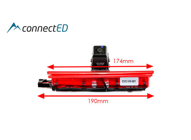 ConnectED Ryggekamera (Bremselys) (CVBS) VW Caddy (2004 - 2015)