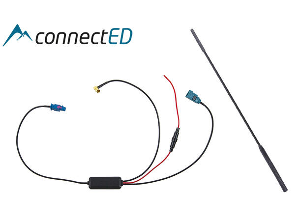 ConnectED Skjult DAB-antenne (SMB) Harley Davidson (2014 -->) m/opt. pisk.