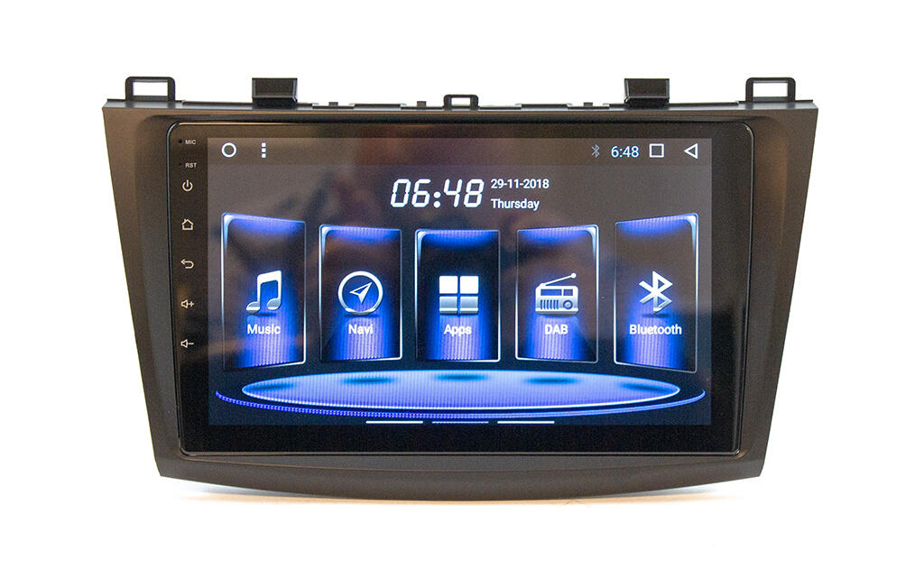 Hardstone 9" Android headunit Mazda 3 (2009 2013) u/Bose Sound System AutoHiFi as