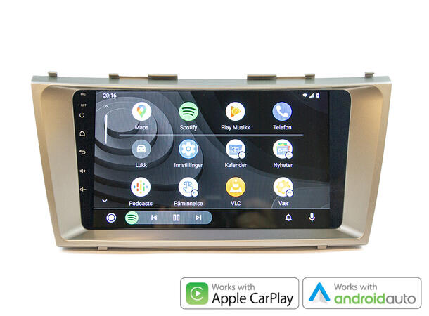 Hardstone 9" Apple CarPlay/Android Auto Camry (2007 - 2011) m/JBL soundsystem