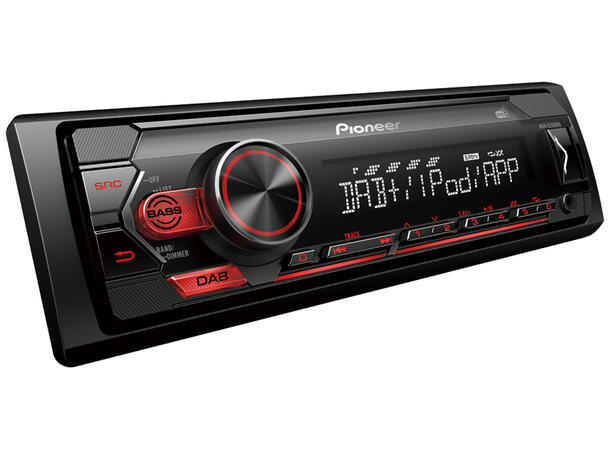 Pioneer MVHS220DAB 1-DIN Mecha-less Media radio (uten CD)