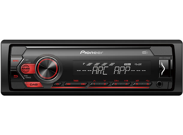 Pioneer MVHS220DAB 1-DIN Mecha-less Media radio (uten CD)