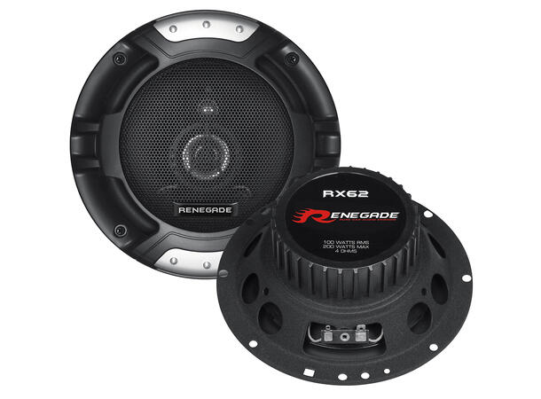 Renegade 6½" 2-veis høyttalersett 100/200W