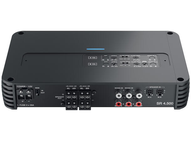 Audison SR 4 kanals forsterker 880W RMS  @ 2ohm 