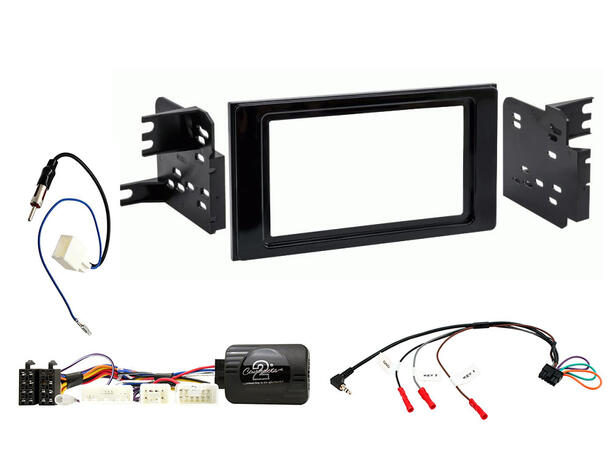 ConnectED Komplett 2-DIN monteringskit Toyota Prius (2016 -->) u/JBL system