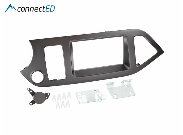 ConnectED Premium monteringskit 2-DIN Kia Picanto (2012 - 2017)