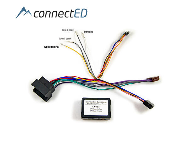 ConnectED Rattfjernkontroll interface Audi/VW/Seat/Skod (2002-2016) m/Quadlock