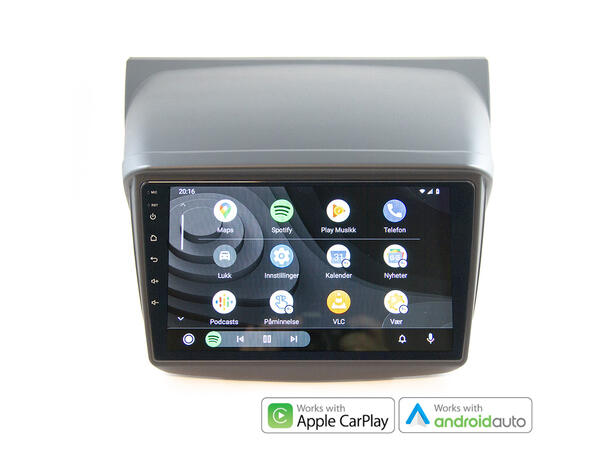 Hardstone 9" Apple CarPlay/Android Auto Mitsubishi L200 (2006 - 2011)