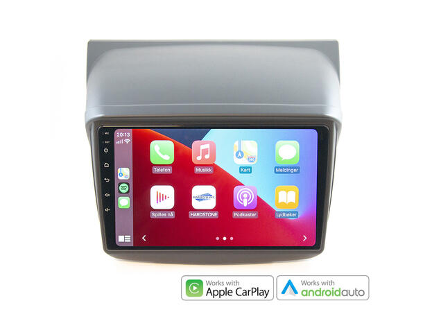 Hardstone 9" Apple CarPlay/Android Auto Mitsubishi L200 (2006 - 2011)