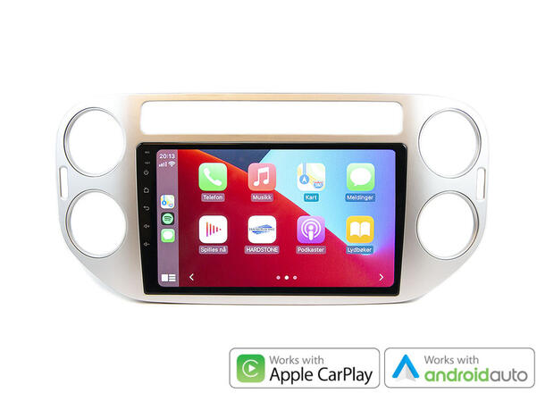 Hardstone 9" Apple CarPlay/Android Auto Tiguan (2007 - 2015)
