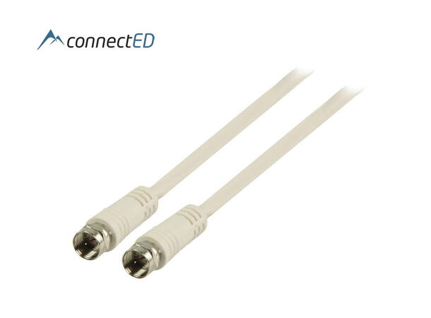 ConnectED Antennekabel (10 meter) F-kontakt (Han) -> F-kontakt (Han)